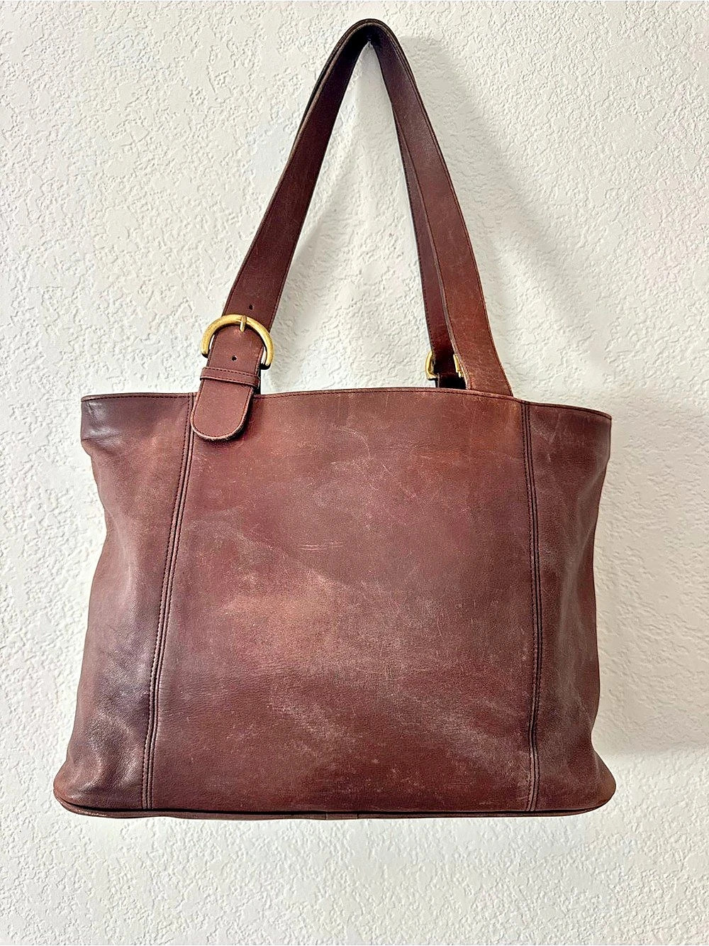 Coach Vintage Soho Leather Tote in Brown